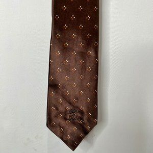 Vintage Klopfensteins New York Men’s Necktie 3 ½” Brown & Beige Princess Wara